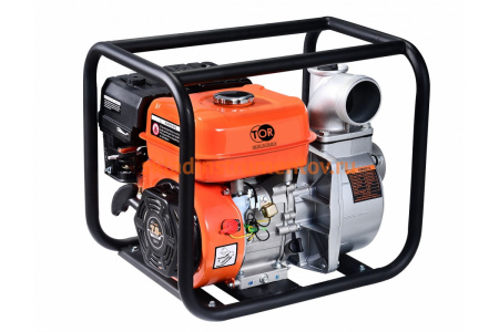 Бензиновая мотопомпа для чистой воды TOR KM80CX 1017686 Бензиновая мотопомпа для чистой воды TOR KM80CX 1017686