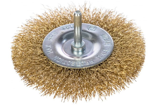 Щетка крацовка дисковая (100 мм) для дрели Biber 70986 тов-076231