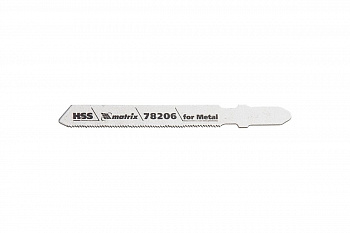 Полотна для электролобзика по металлу T118G (50 мм; 0.8 мм; 3 шт.) MATRIX 78206