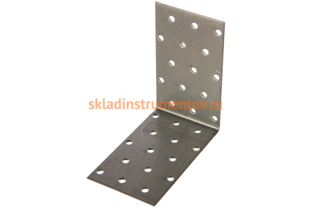 Крепежный равносторонний уголок СИБРТЕХ 2,0 мм, KUR 100x100x60 мм P 46429