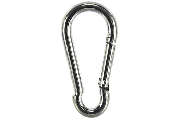 Карабин оцинкованный DIN 5299С 40 шт. (6 мм; ТФ5) Зубр 4-304545-06