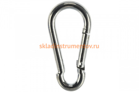 Карабин оцинкованный DIN 5299С 40 шт. (6 мм; ТФ5) Зубр 4-304545-06