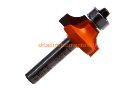 Фреза кромочная калевочная (25.4x12.7 мм; R 6.35 мм; S 8 мм) по дереву СМТ 938.254.11