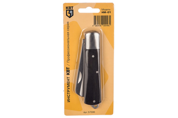 Монтерский нож КВТ НМ-01 57596