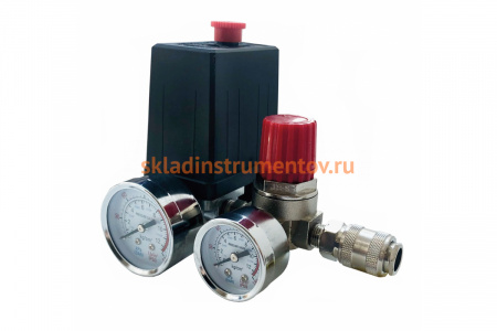 Реле в сборе 380 В, 1 быстрый выход для компрессора Pegas pneumatic PGS-2609