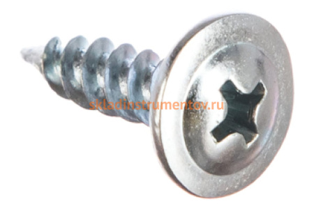 Саморезы с прессшайбой по листовому металлу 550 шт. (4,2х16 мм; PH2; ТФ1) ЗУБР 4-300191-42-016