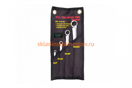 Набор накидных ключей AIST TORX E6-E24 4 предмета 0020804A 00-00002412