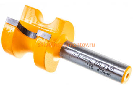 Фреза кромочная полустержневая (25,5х22х54 мм; хвостовик 8 мм; R4,8) Энкор 9311