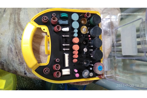 Набор мини-насадок в пластиковом кейсе (186 предметов) для гравировальных машин Stayer 29900-H186