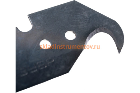 Крюковидные лезвия Зубр улучшенная инструментальная сталь У8А тип S24 3 шт. 09714-24-3