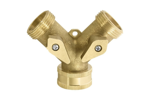 Разветвитель 2-х канальный латунный (G3/4") PALISAD 66523