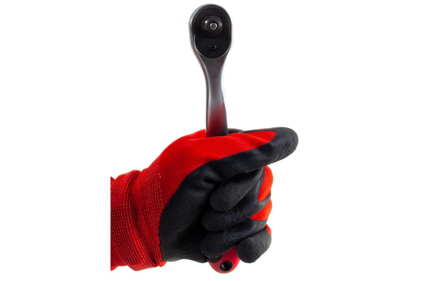 Трещотка 3/8 72-зубцовая изогнутая длина 205мм JTC-5423