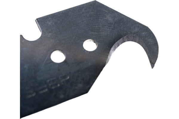 Крюковидные лезвия Зубр улучшенная инструментальная сталь У8А тип S24 3 шт. 09714-24-3