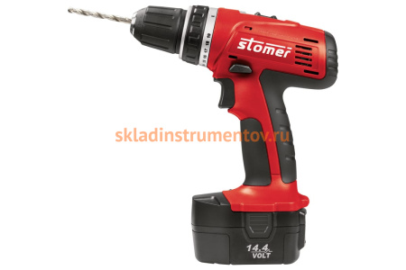 Аккумуляторная дрель-шуруповерт STOMER SAD-14Nx2-D 98290035