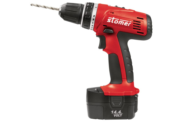 Аккумуляторная дрель-шуруповерт STOMER SAD-14Nx2-D 98290035