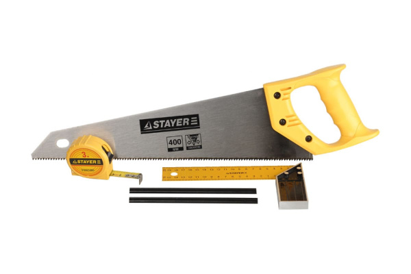 Набор для столярных работ, 5 предметов, STAYER STANDARD 15084-H5