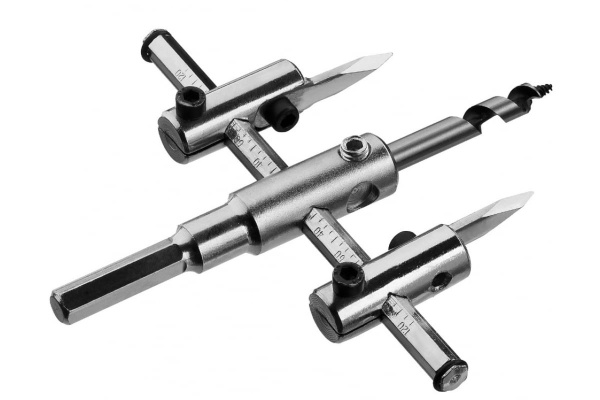 Сверло-балеринка МАСТЕР по дереву (двухрезцовое, 40-120 мм, глубина 30 мм) Зубр 29440-120