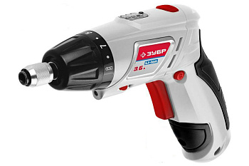 Аккумуляторная отвертка-трансформер ЗУБР ЗО-3.6-Ли КН43