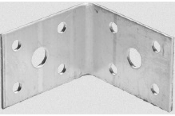 Крепежный угол 35х50х50мм, 20шт Зубр МАСТЕР 310125-35-050