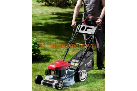 Бензиновая самоходная газонокосилка Зубр МАСТЕР ГКБ-510СТ