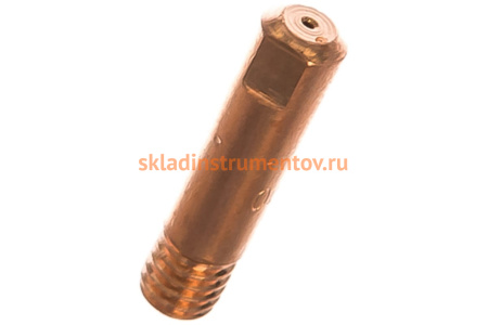 Наконечник токопроводящий (E-Cu; М6х25; 0.6 мм) для горелок MIG/MAG Сварог ICU0003-06