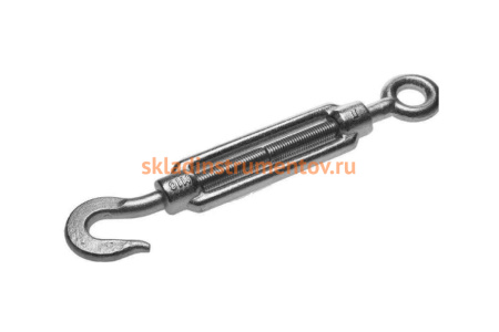 Талреп крюк-кольцо DIN 1480 2 шт. (М16; ТФ5) Зубр 4-304355-16 Талреп крюк-кольцо DIN 1480 2 шт. (М16; ТФ5) Зубр 4-304355-16