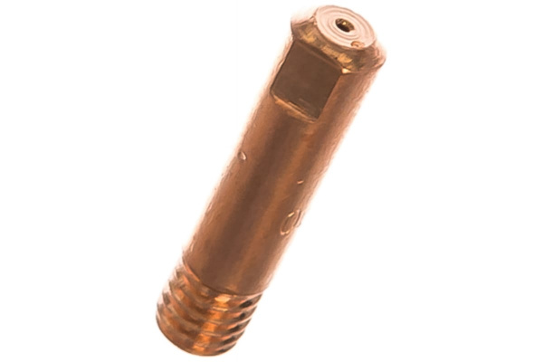 Наконечник токопроводящий (E-Cu; М6х25; 0.6 мм) для горелок MIG/MAG Сварог ICU0003-06