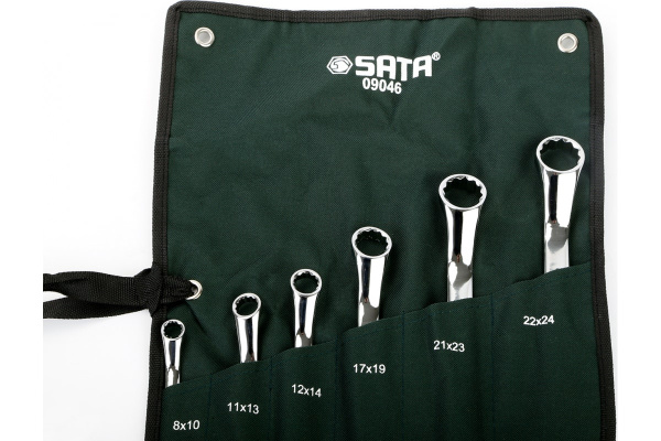 Набор накидных ключей 6шт Sata 09046
