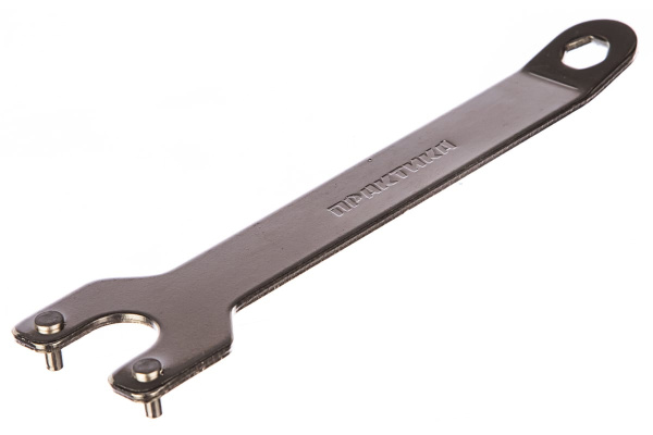 Ключ плоский (30 мм) для планшайб УШМ ПРАКТИКА 777-024