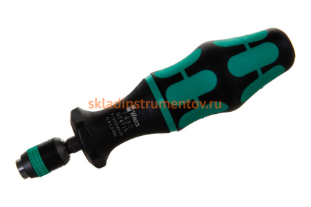 Динамометрическая отвертка с предустановленным моментом 0.3 Нм, 0.3-1.2 Нм WERA WE-074715