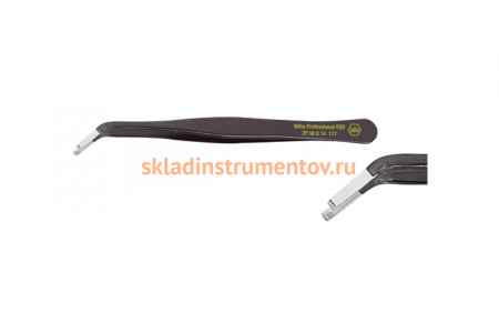 Пинцет SMD Professional ESD 59 117 мм Wiha 32344