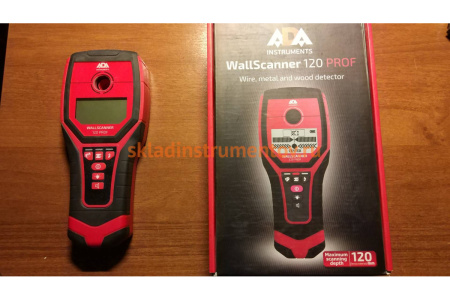 Детектор проводки ADA Wall Scanner 120 PROF А00485