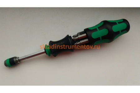 Ручка-держатель с выдвижным стержнем и быстрозажимным патроном WERA Kraftform WE-227702