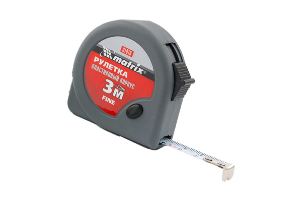 Рулетка 3 м х 16 мм Fine MATRIX 31016 Рулетка 3 м х 16 мм Fine MATRIX 31016