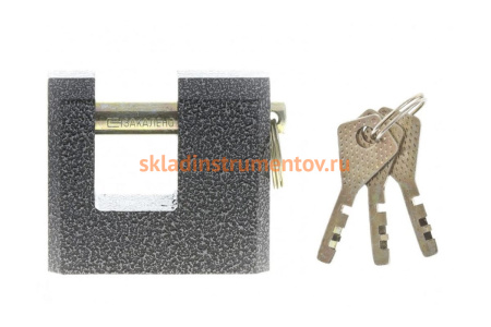 Навесной замок СИБРТЕХ ЗН2-3, 70 мм 91605