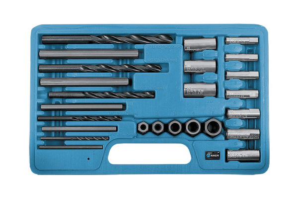 Набор экстракторов и шпильковертов AIST 25 предметов 67310625 00-00005992