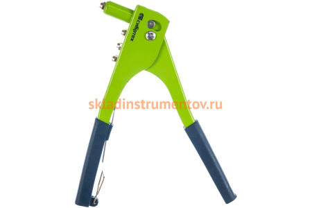 Заклепочник 260мм, заклепки 2.4-3.2-4.0-4.8мм СИБРТЕХ 40541