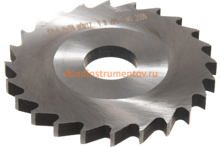 Фреза отрезная (63x5x16 мм; тип 2; z=24; Р6М5) HORTZ 205256