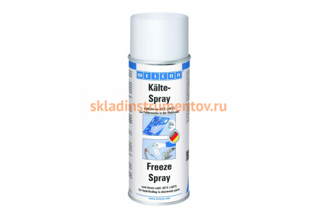Замораживающий спрей 400 мл до -45 градусов WEICON wcn11610400