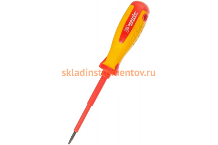 Отвертка Insulated SL3,0x80 мм MATRIX PROFESSIONAL 12914