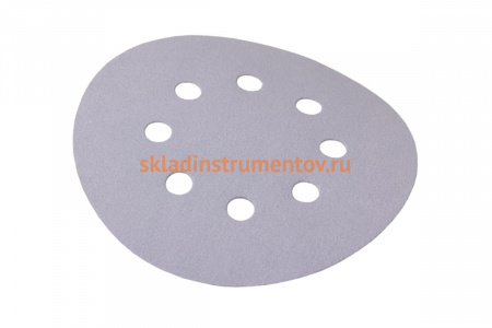 Круг шлифовальный Q.SILVER (100 шт; 125 мм; 8 отв; P320) MIRKA 3661609932