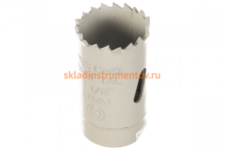 Коронка биметаллическая HSS Co 8% (27 мм) RUKO 126027