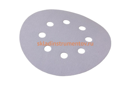Круг шлифовальный Q.SILVER (100 шт; 125 мм; 8 отв; P100) MIRKA 3661609910