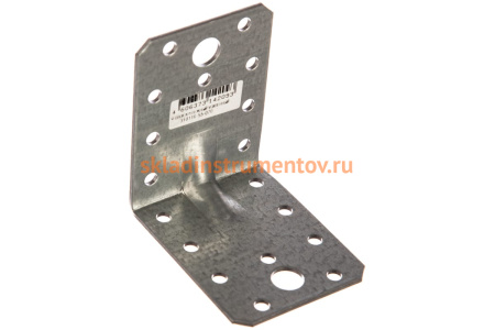 Крепежный угол Зубр МАСТЕР усиленный, 55х70х70мм, 1шт 310116-55-070