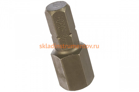 Бита-шестигранник (HEX9 мм; 25 мм; 1/4) FORCE 1242509