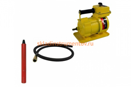 Вибратор-электропривод REDVERG RD-RE-2,2 кВт комплект +гибкий вал 4 м + вибробулава 51 мм 5021422