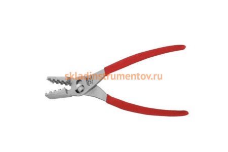 Съемник хомутов с фиксатором JTC универсальный, клещи, захват 0-55 мм, длина 200 мм JTC-6826