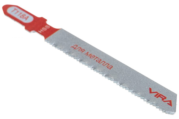 Пилка по металлу T118A (2 шт; 75х50 мм) для лобзиков Vira 552038