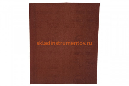 Шкурка шлифовальная на тканевой основе (10 шт; 230х280 мм; Р400) Biber 70630 тов-165707