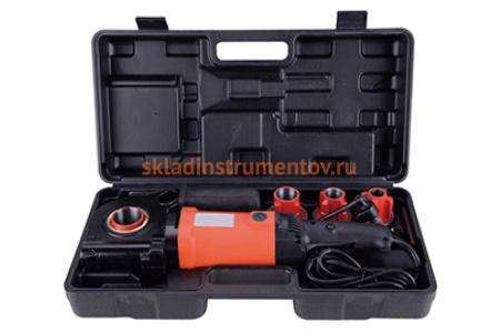 Электрический резьбонарезной клупп Rotorica Twistor с головками BSPT R 1/2 – 1.1/4 CT-1400SQ